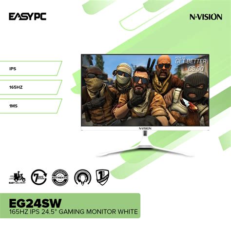 EasyPC Nvision EG24S1 EG24SW 165Hz EG24S1 PRO 180HZ Flat EG24SW