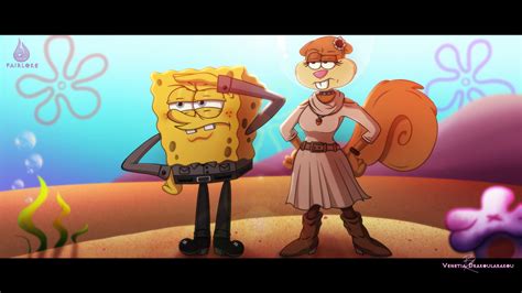 Spongebob And Sandy On Spongebob And Sandy Deviantart