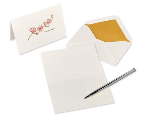 Magnolia Boxed Blank Note Cards With Envelopes 16 Count Papyrus