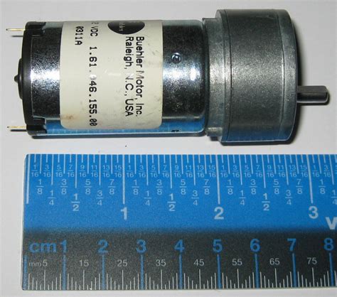 Buehler V Rpm Heavy Duty Gearhead Dc Hobby Motor High Torque