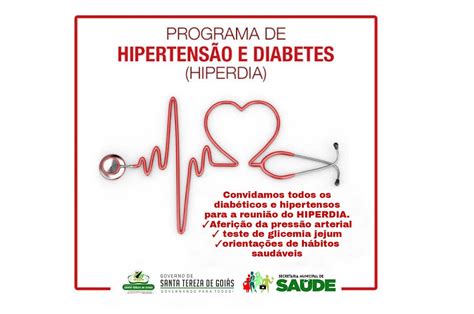 Hiperdia O Que É - Programa de Hipertensão e Diabetes (Hiperdia) - Prefeitura Municipal de ...