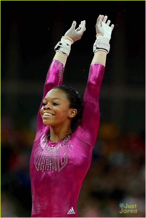 Full Sized Photo Of Gabrielle Douglas Gold All Around 17 Gabrielle Douglas Wins Gold In