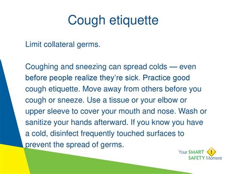 Cough Etiquette Ppt Download