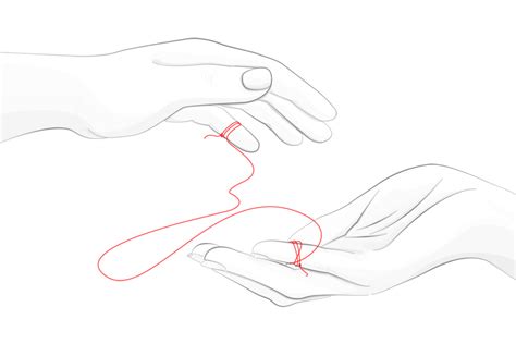 Red String Of Fate By Olakiri4 On Deviantart