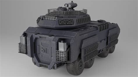 3D Model Apc Military Vehicle - TurboSquid 1673785