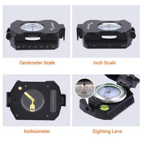 Buy Compass Sportneer Compass Hiking Waterproof Compass Survival With