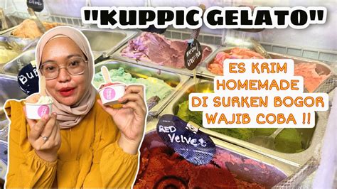 Hidden Gem Kuliner Enak Bogor Kuppic Gelato Wajib Coba Kuliner