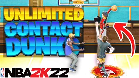 How To Get Unlimited Contact Dunks Tutorial Nba K Best Dunk