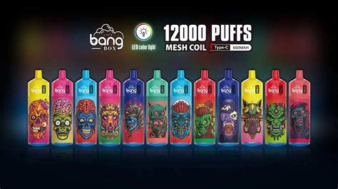 Original Bang Box 12000 Puff Disposable Vape Pen Pod Device Puff 12K