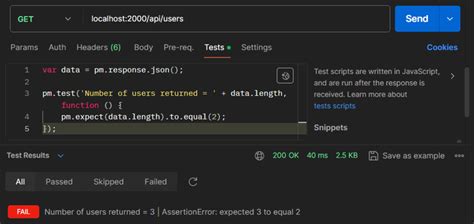 How To Count Records In Json Array Using Javascript And Postman