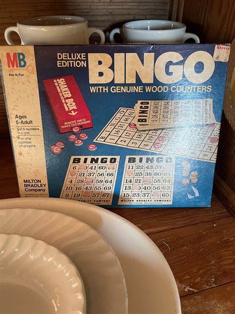 Vintage Milton Bradley BINGO Game Set Still In Box Etsy