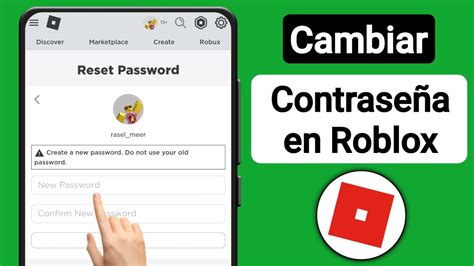 C Mo Cambiar La Contrase A En Roblox Cambiar Contrase A De Roblox