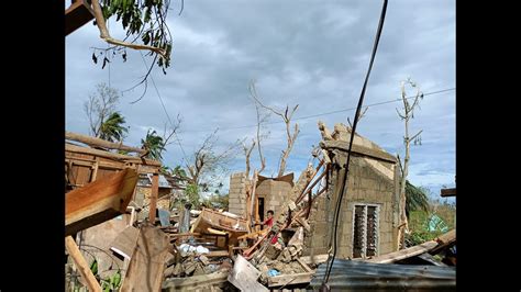 Typhoon Odette Rai Hits Bohol Philippines Youtube