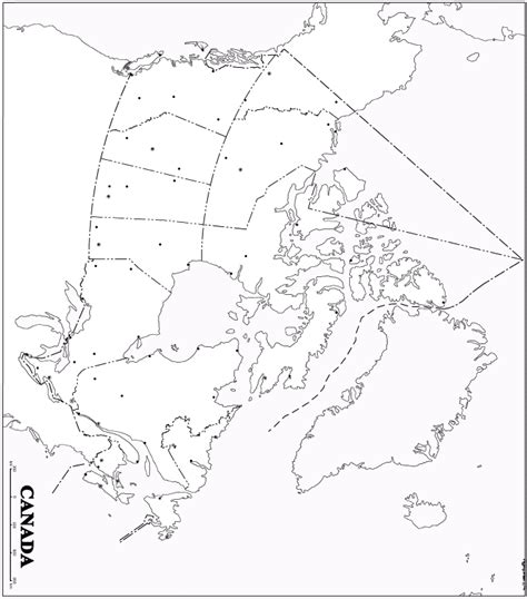 Canada Printable Map