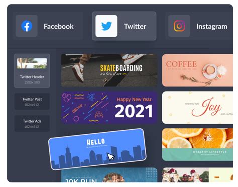 Create Stunning Social Media Graphics For Free Visme