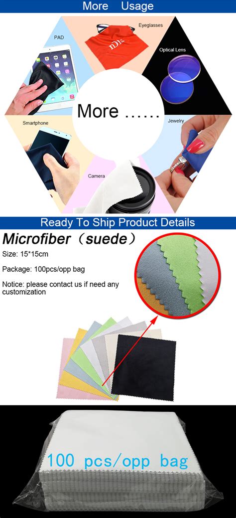 Wholesale Price Bulk Customized Custom Emboss Printed Logo Sewn Edge Suede Microfiber Eyeglass