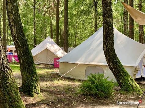 Namiot Glampingowy duży 6x6 m kemping glamping działka Olsztynek