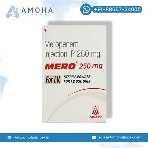 Mero Mg Meropenam Injection At Rs Vial Surat Id