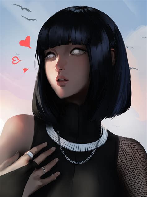 Artstation Princess Of The Hyuga Hinata Fanart