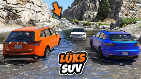 Lüks Suv Arabalar Şelale Parkuruna Gidiyor GTA 5 YouTube