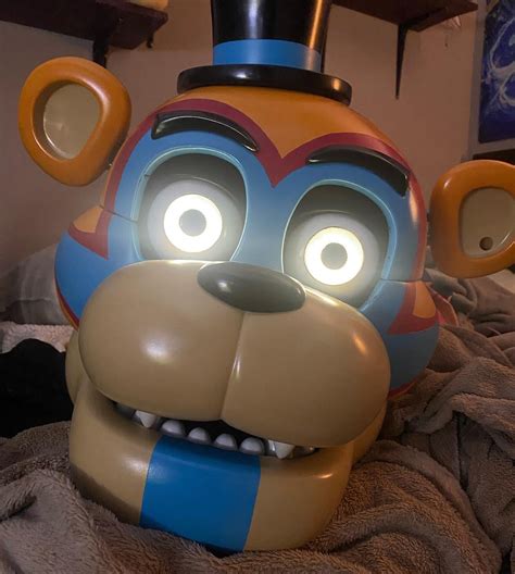 My Glamrock Freddy Cosplayanimatronic Head Is Almost Done I Just Need