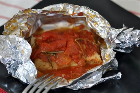 Recette Papillote de colin à la tomate