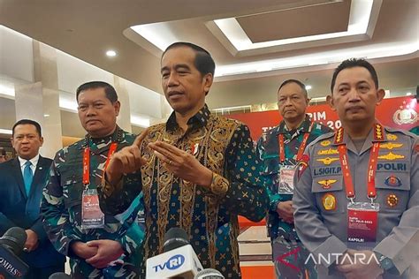 Presiden Yakin Tni Polri Sudah Tahu Tugas Songsong Tahun Politik