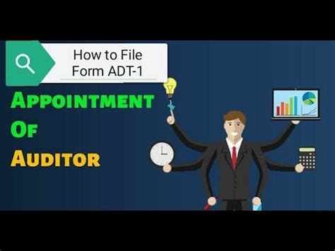 How To File Form Adt Auditors Appointment Youtube