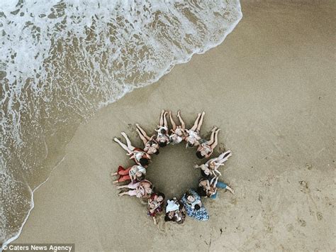 Breastfeeding Mothers Come Together For Naked Beach Photoshoot Daily Mail Online