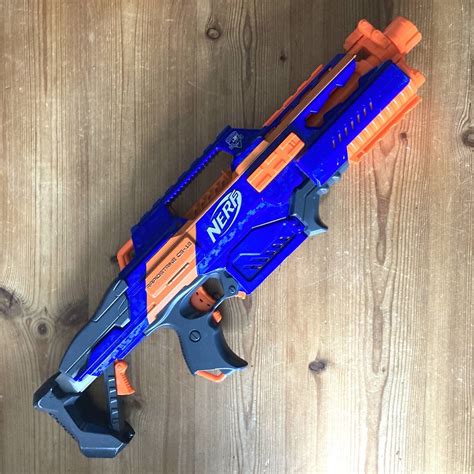 Nerf N Strike Elite Rapidstrike Cs Blaster Gun With Darts Ebay