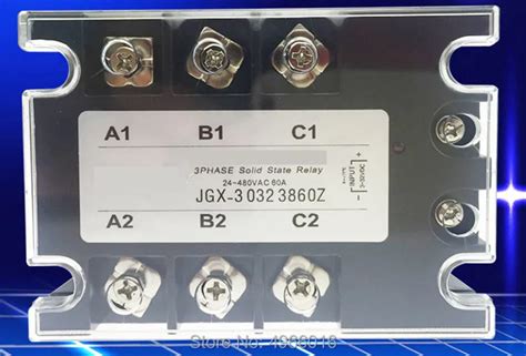 Original Three Phase Solid State Relay Jgx A Dc Control Ac Ssr Da