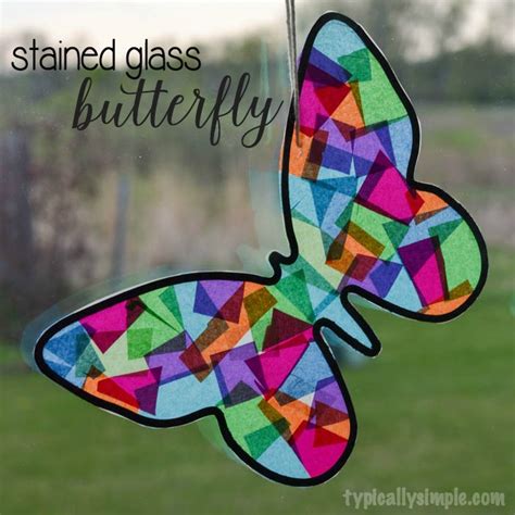 Stained Glass Butterfly