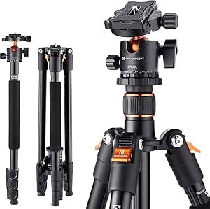 K F Concept Inch Cm Camera Tripod Compact Aluminum Alloy Travel