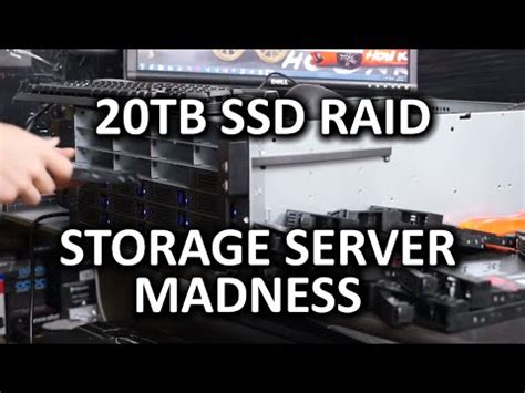 24 SSD RAID - Over 20TB of SSD Storage! - YouTube