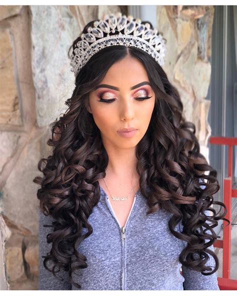 A Look Created By Glambychristopher Quince Hairstyles Hair Down