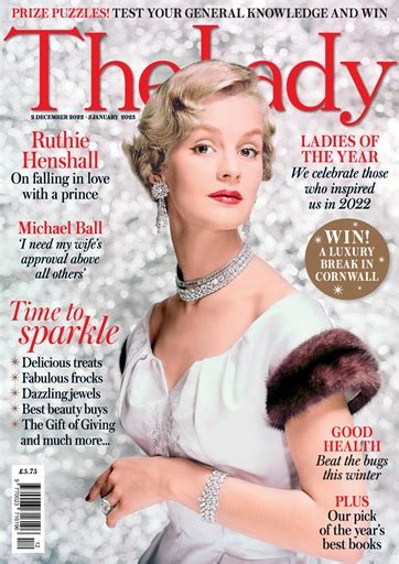 The Lady Magazine December 2022 Back Issue