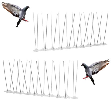 Aster Bird Spikes For Repellent Pigeons And Small Birds Stainless