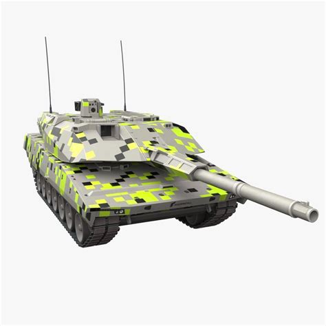 3D Model KF51 Panther VR AR Low Poly CGTrader