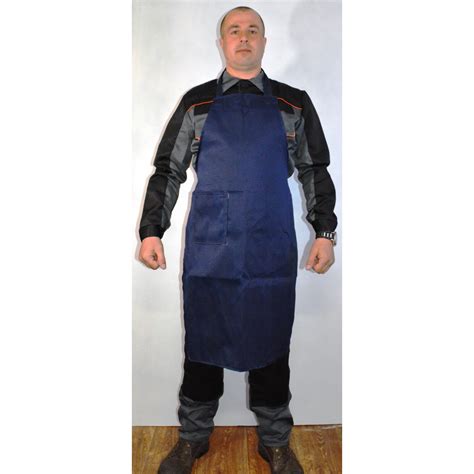 Фартух з нагрудником, грета темна. — Ціна | магазин спецодягу Интертекс