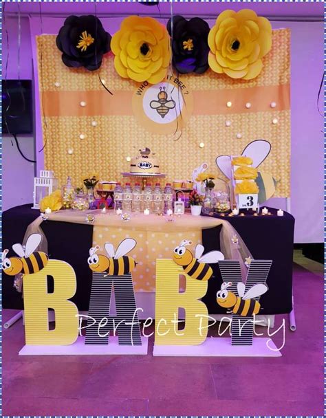 Bumble Bees Baby Shower Party Ideas Photo 5 Of 24 Bee Baby Shower