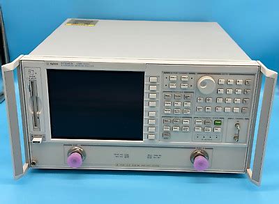 AGILENT 8722ES S PARAMETER VECTOR NETWORK ANALYZER 50 MHZ TO 40 GHZ