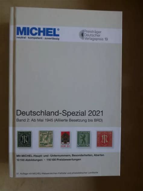 Michel Briefmarken Katalog Deutschland Spezial Band Neu