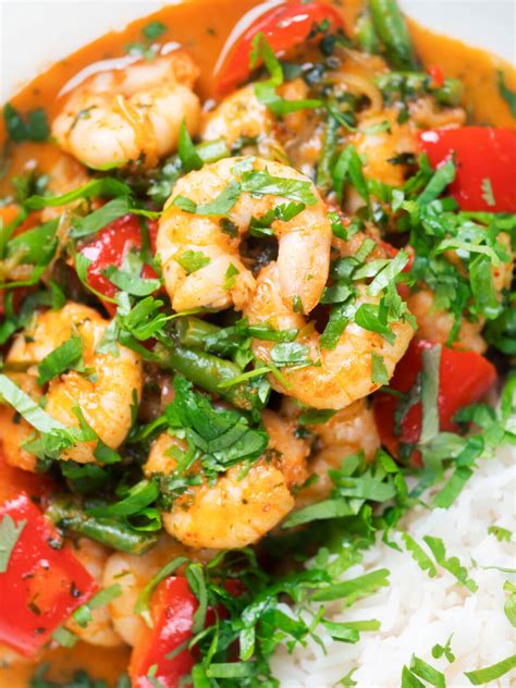 Easy Thai Prawn Panang Curry Krumpli