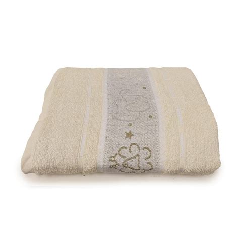 Toalha de Banho Dianneli Infantil Puppy Kids 100 Algodão 222 Nude MadeiraMadeira