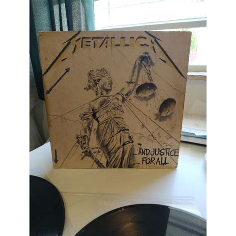 Lp Vinil Metallica And Justice For All Nacional Shopee Brasil