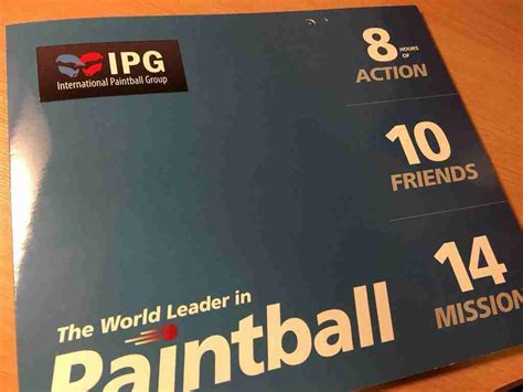 IPG Paintballing Ticket | IPG Tickets Accepted At Lincoln Site