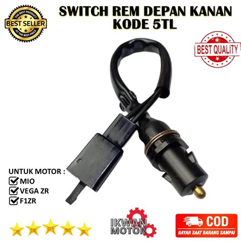 Switch Rem Depan Kanan Yamaha Mio Vega Zr F1zr 5TL H3980 20 Rem