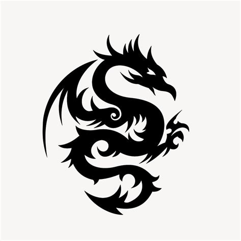 Dragon clipart, illustration vector. Free | Free Vector - rawpixel