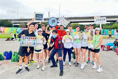 識詐 宣導結合長榮航空城市觀光路跑 中山波麗士落實強力反詐騙 民眾網