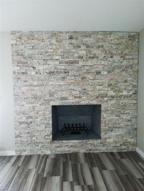 Ledgestone Tile Fireplace Fireplace Guide By Linda